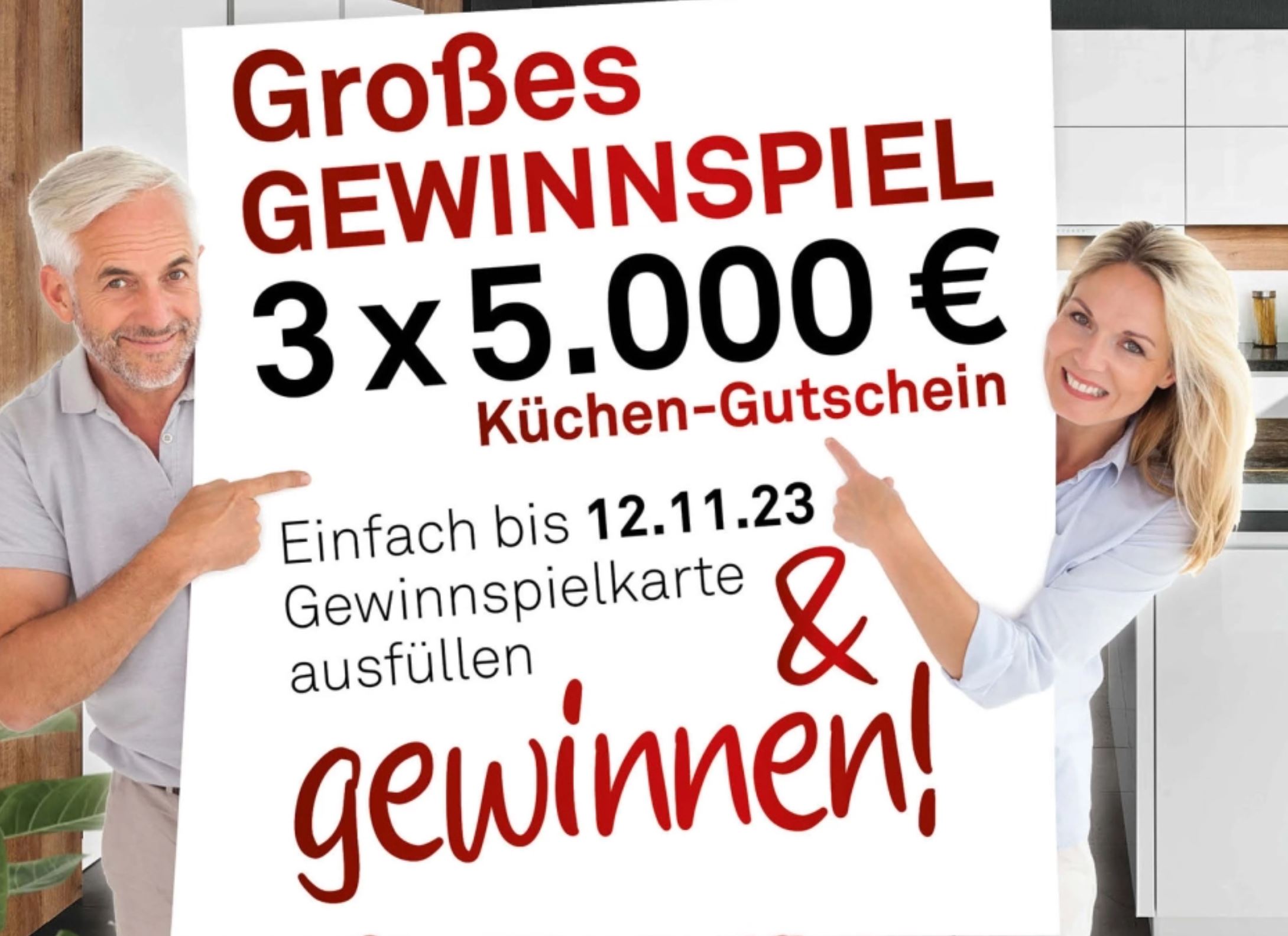 Marquardt Küchen Gewinnspiel Küche gewinnen Gewinnspiele Markt