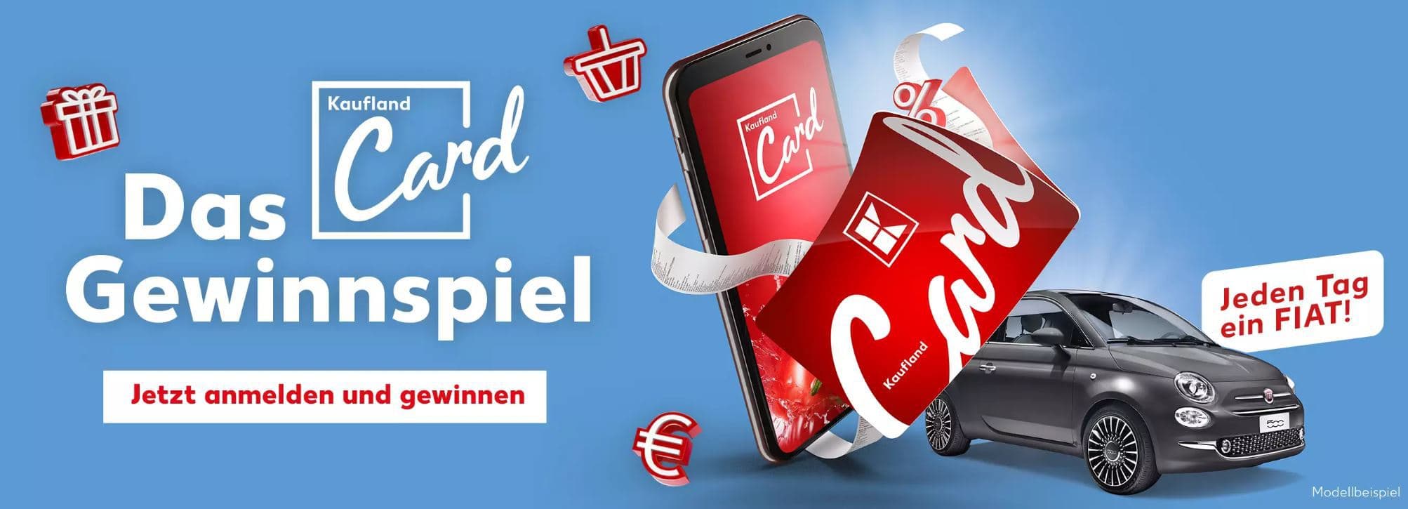 Kaufland Card Gewinnspiel Fiat gewinnen GewinnspieleMarkt