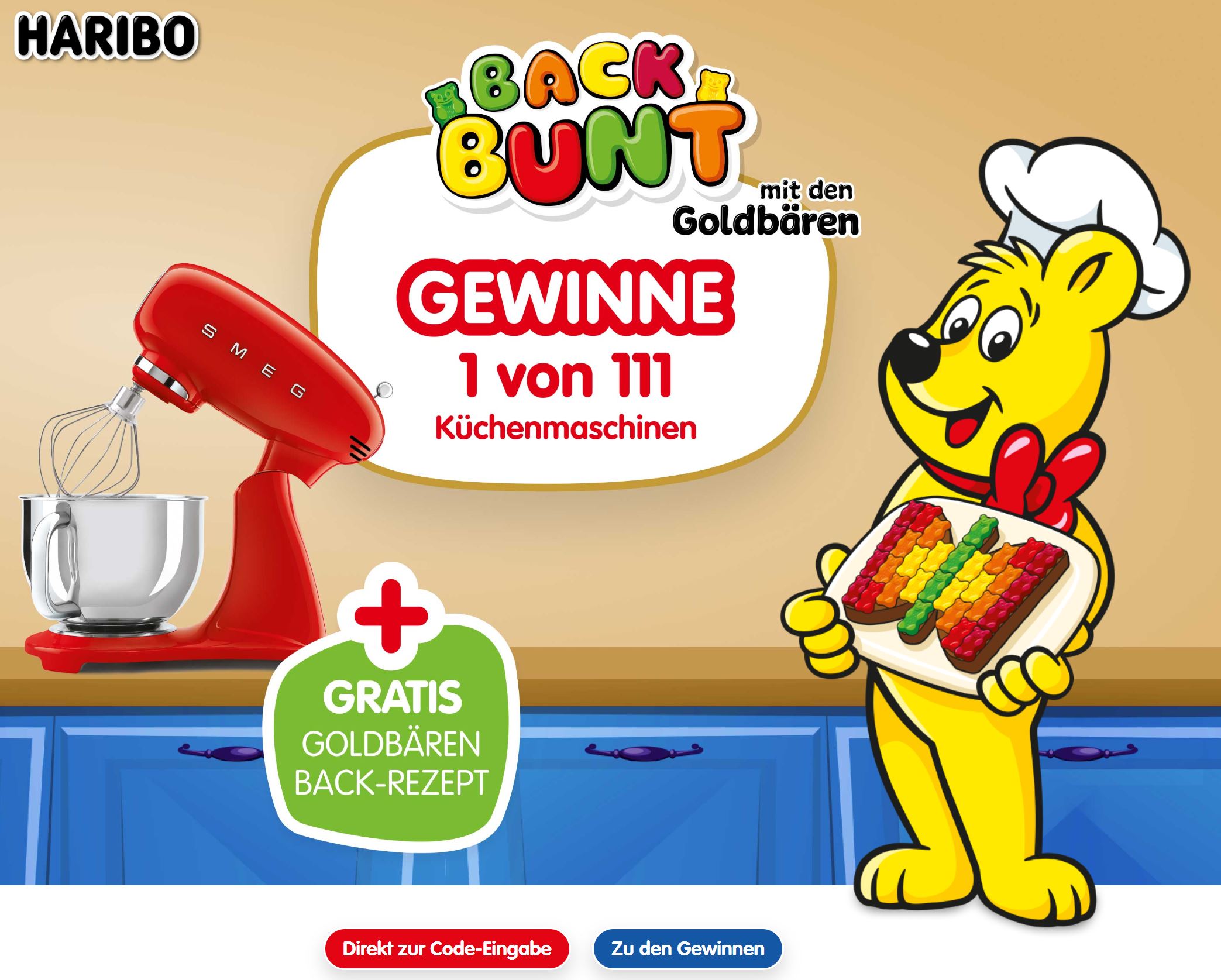 Haribo: Backbunt Gewinnspiel - Gewinnspiele-Markt
