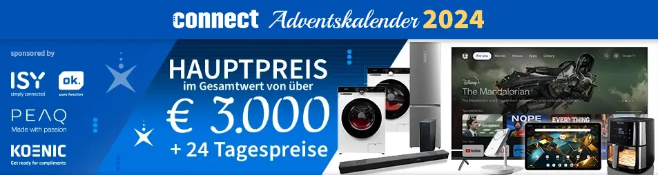 Connect: Adventskalender Gewinnspiel 2024